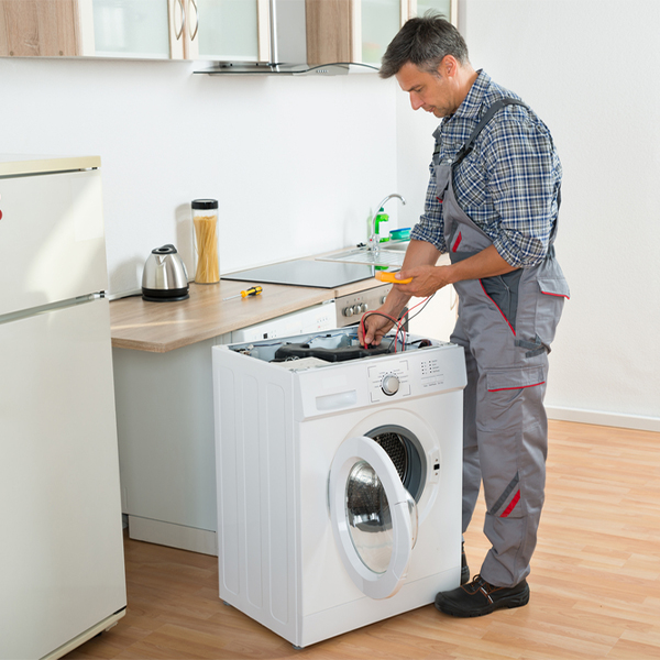 can you walk me through the steps of troubleshooting my washer issue in East Bend NC